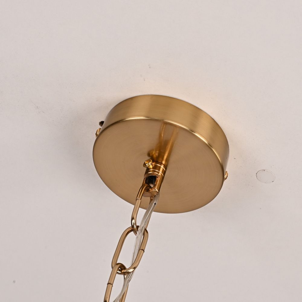 Люстра Antic solo chandelier 55*55*25 см, 6*E14*40W, ImperiumLoft 40.263, Золотистый