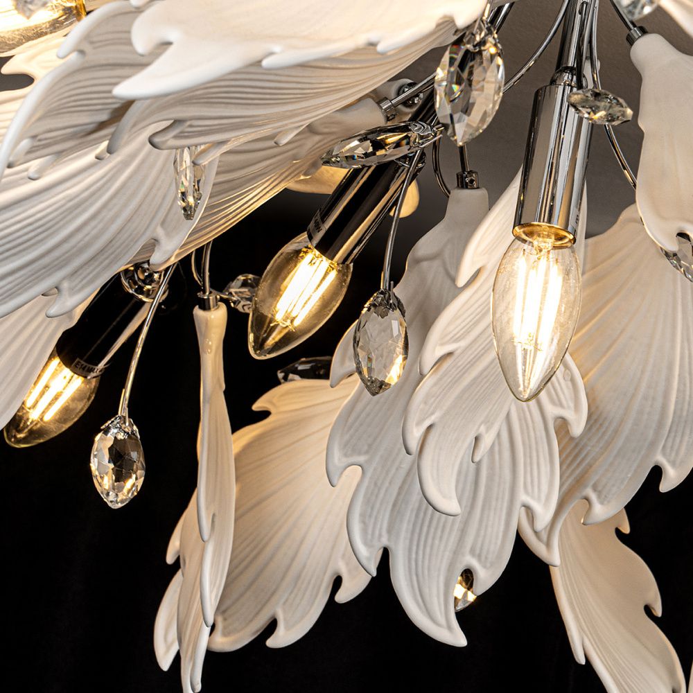 Люстра 100*40 см, 16*Е14*40W, Modelux  ML.6869.1000 CR, Хром