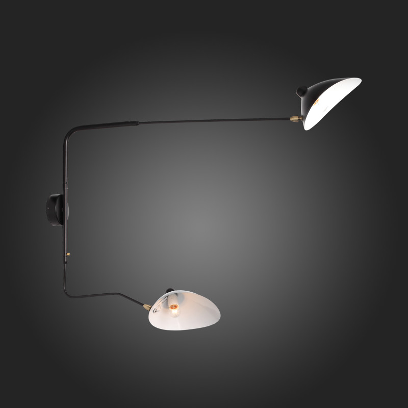 Светильник настенный 18 см, ST LUCE SPRUZZO SL305.401.02 Черный