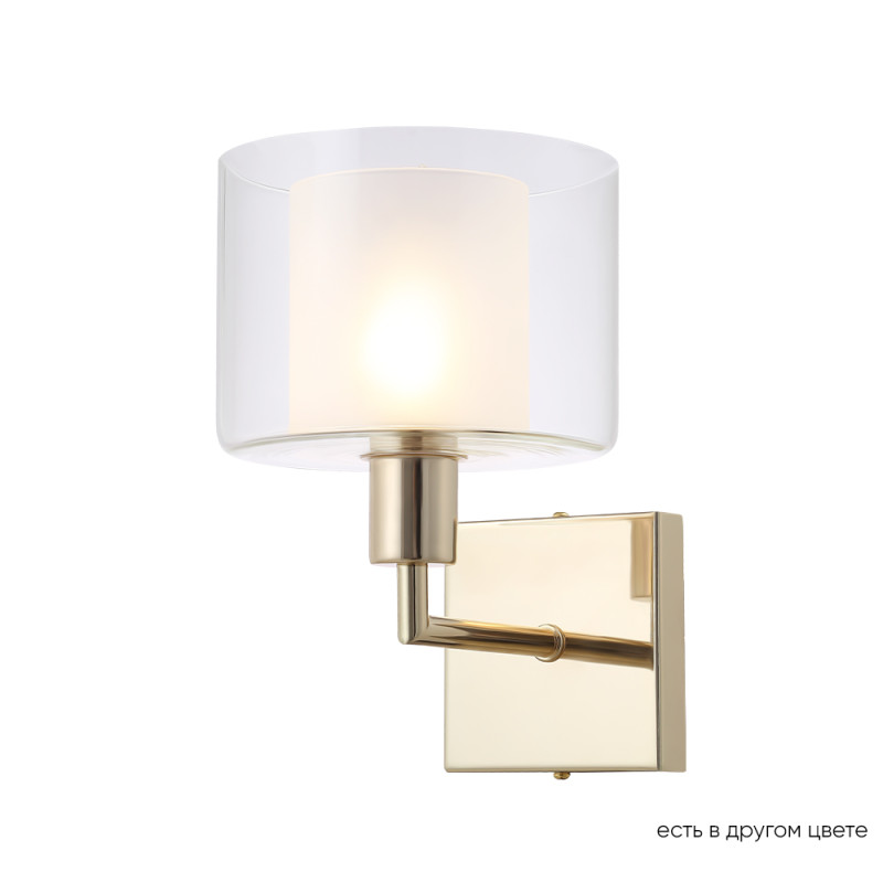 Бра Crystal Lux MAESTRO AP1 GOLD Золото/черный