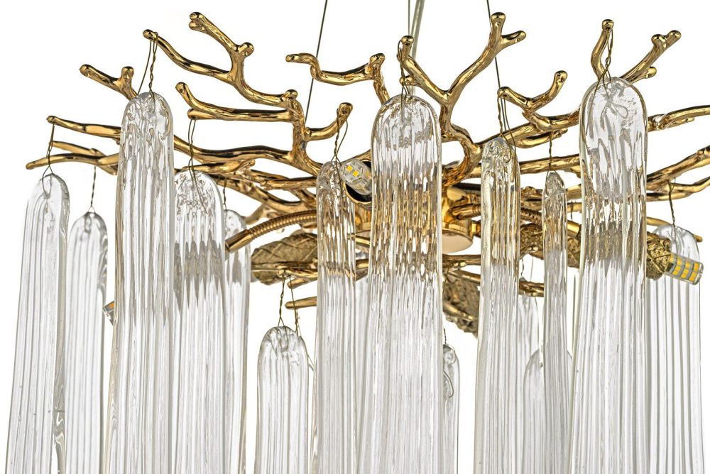 Люстра подвесная *50* см, 6*G9*40W, Dio D`arte Tavenna Gold Tavenna H 1.5.46.105 G, золотой