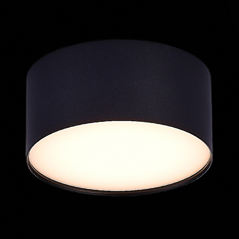 Светильник 12 см, 12W 3000K ST LUCE Накладные светильники ST606.432.12 Черный