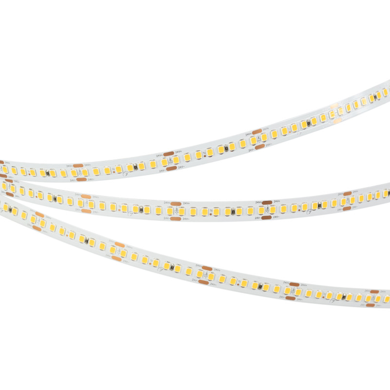 Лента RT-A192-10mm 24V Warm2700 (17.6 W/m, IP20, 2835, 5m) (Arlight, высок.эфф.150 лм/Вт) 038776. Цена указана за 5 метров. Продается кратно 5 метрам.