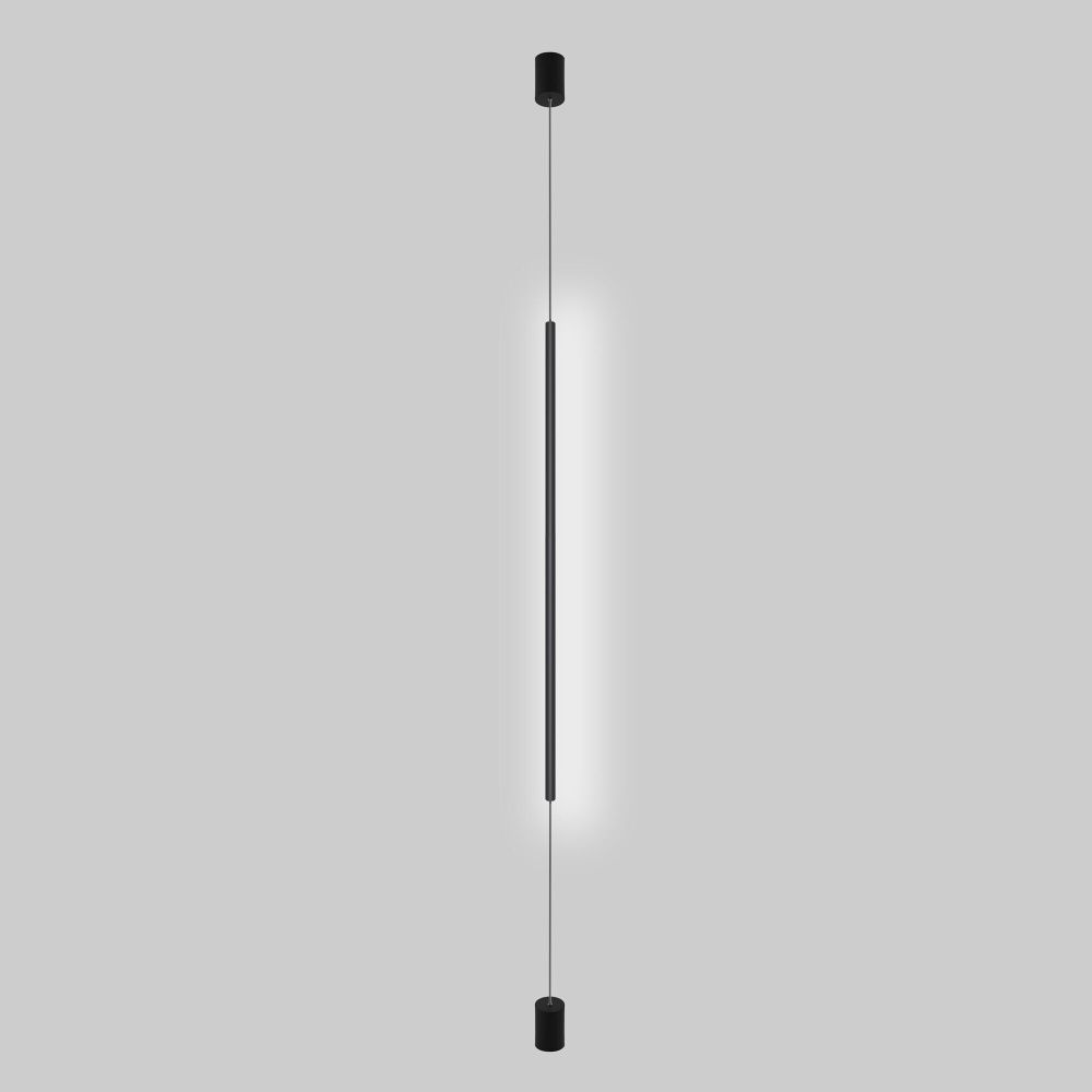 Подвесной светодиодный светильник с утяжелителем 2 см, 18W, 4000K, Eurosvet Thrust 604051 LED, черный