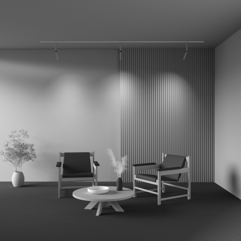 Трековый светильник 3*8,15*32,5 см, LED 6W 3000K Maytoni Technical Focus T TR142-1-6W3K-W белый
