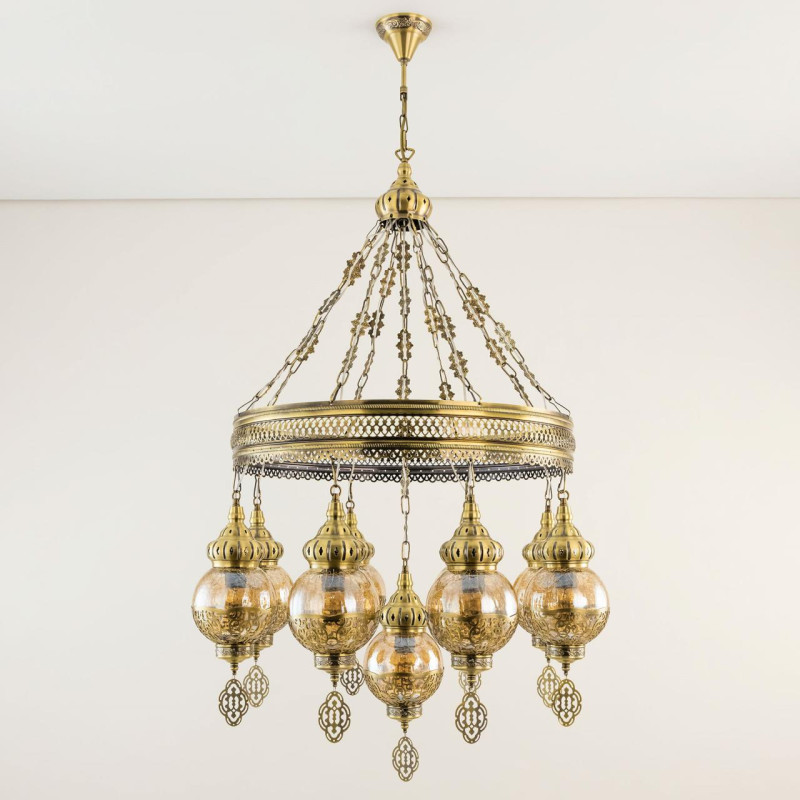 Люстра 80 см Citilux Каир CL419183 бронза