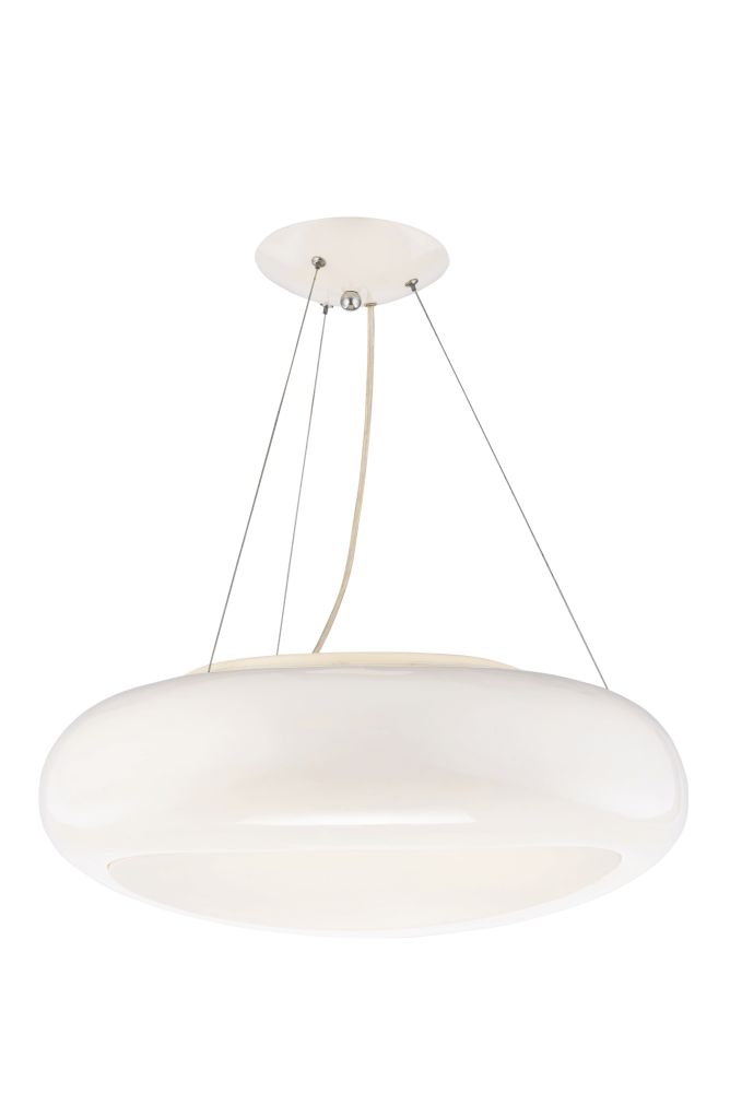 Люстра Ø500 x H150(1000), мм, Т5 22w 4200k, WHITE (Белый) Sfera Sveta 8001/L WHITE