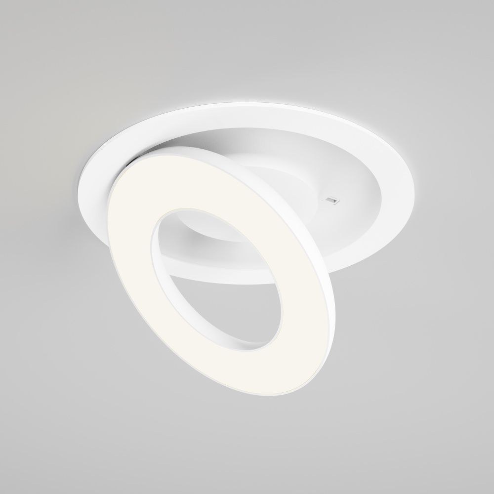 Встраиваемый светильник  DL102-12W4K-W **-3,6 см, *LED*12W, 4000K, Maytoni technical Vector DL102-12W4K-W, Белый