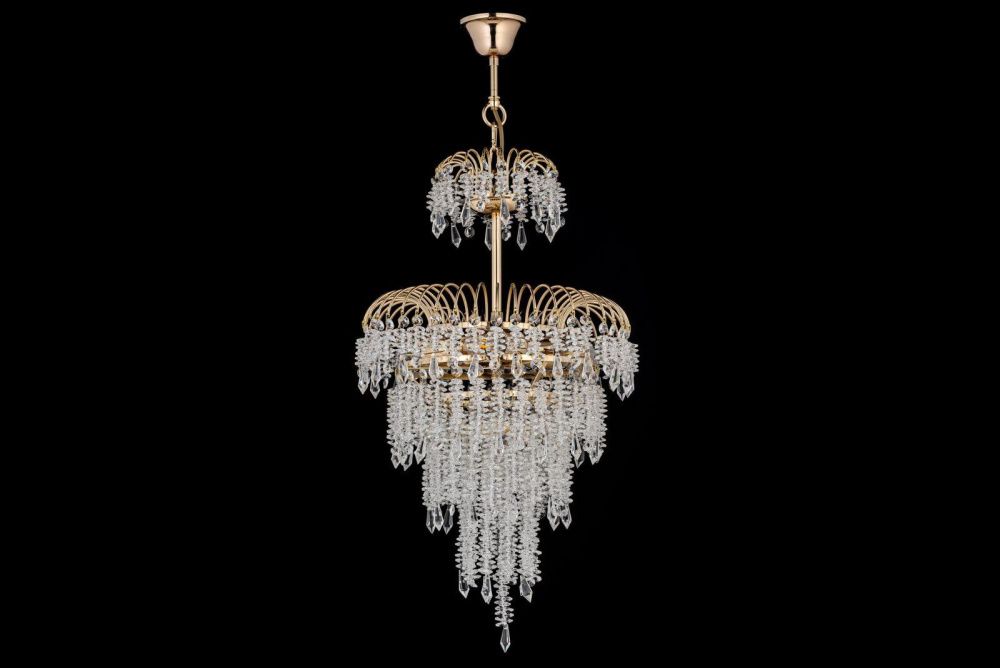 Люстра подвесная *40*50 см, 4*E27*40W, Arti Lampadari Sardinia Gold Sardinia E 1.5.40.105 G, золотой