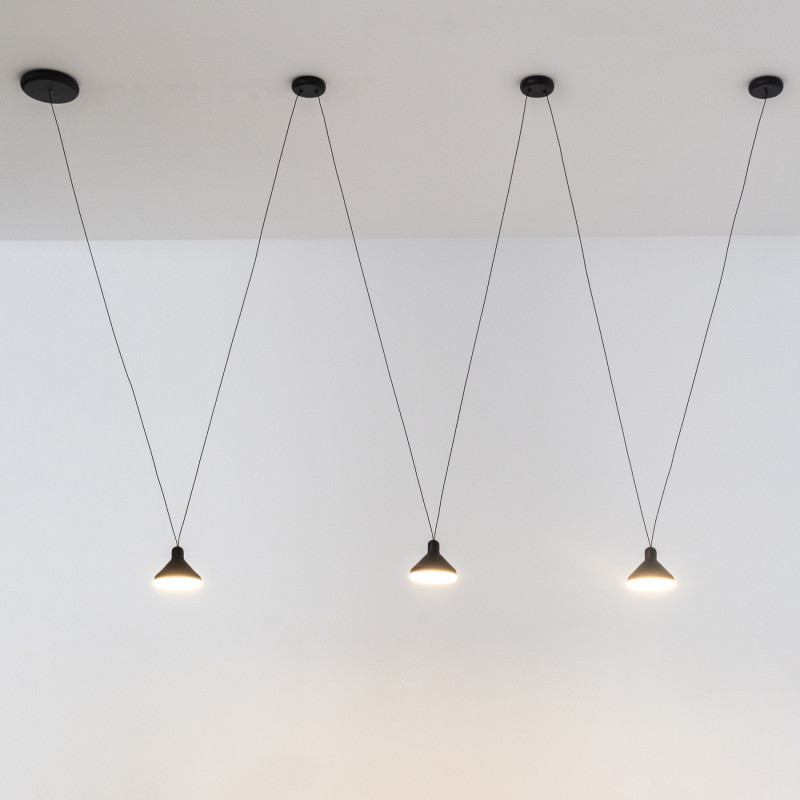 Подвесной светильник *12*180 см, LED *  24W, 3000К Mantra Antares 7311, черный