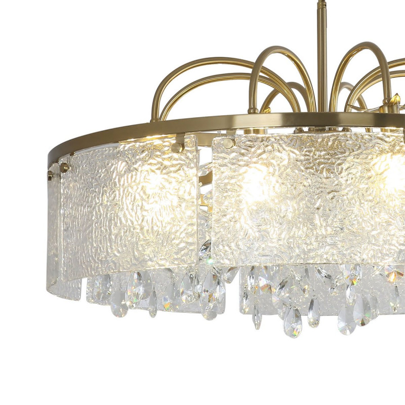 Люстра *84*150,5 см, 8*E14*40W, Indigo Prosecco V000378, бронзовый, 12033/8P Brass