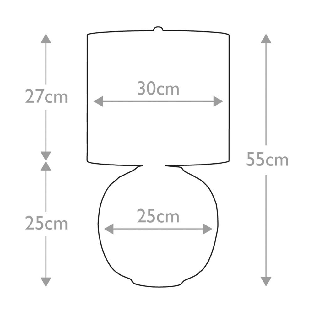 Настольная лампа Elstead Lighting, Арт. BLUE-GLOBE-TL