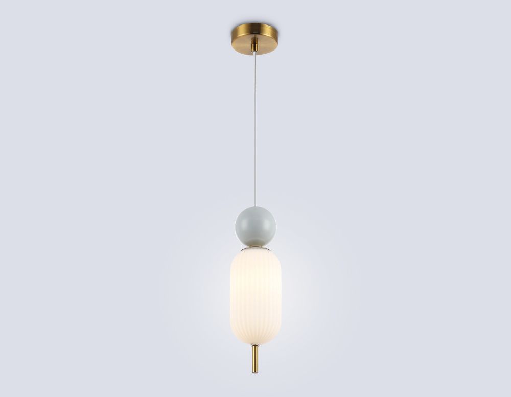 Подвесной светильник **33- см, 1*G9*28W, K, Ambrella Light High Light LH53101, латунь