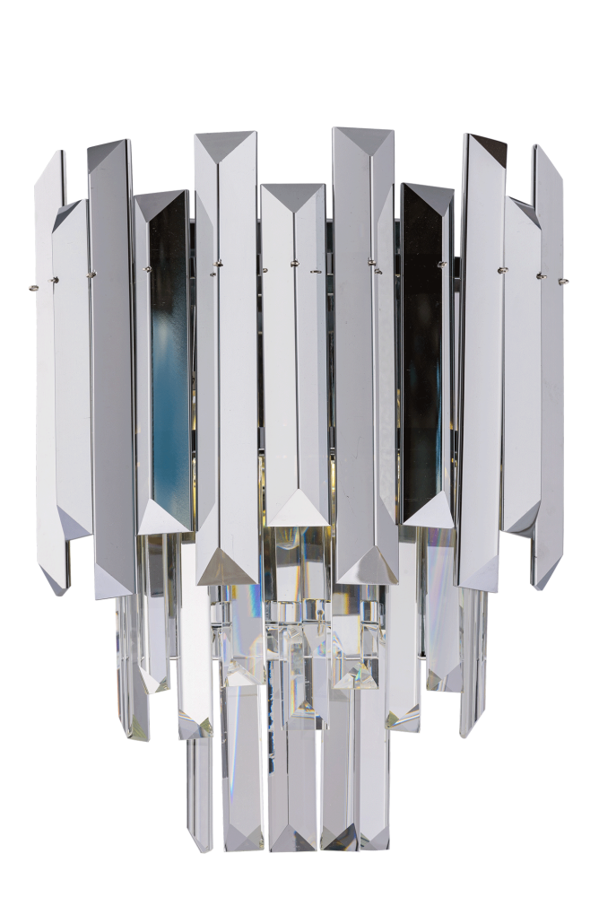 Бра Ø250 x H340, мм, 2*40W (80W), CHROME(ХРОМ) NewRgy DM50-ф250*H340SM CHROME