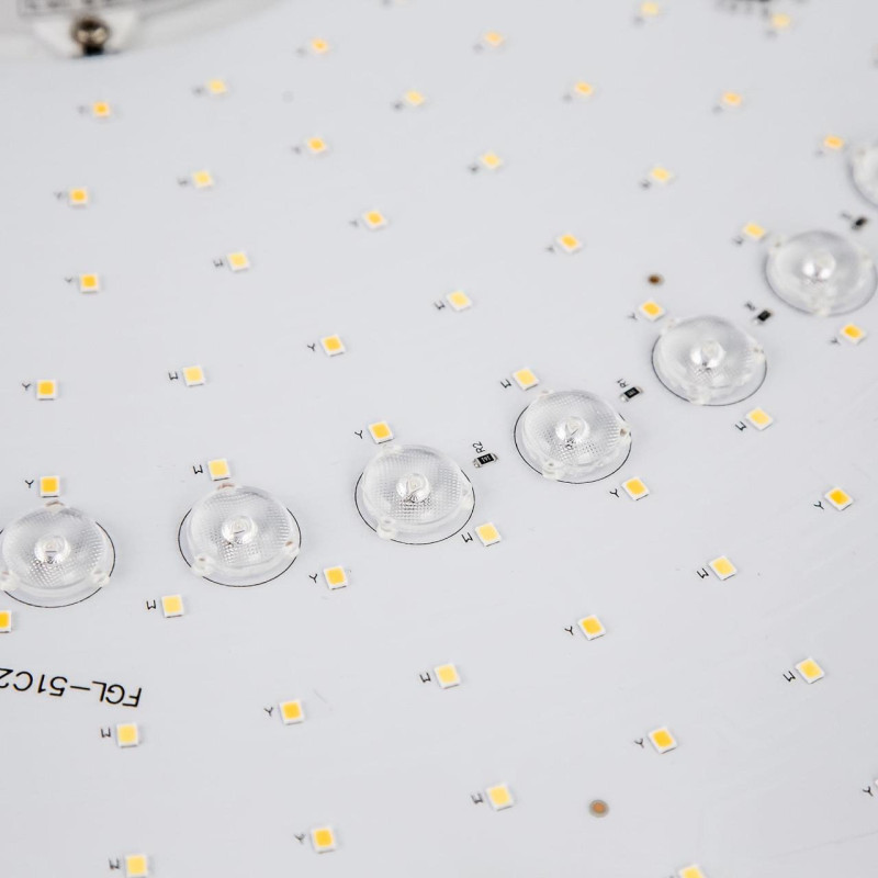 Светильник 58 см, 85W, 3000-5500K с Алисой Citilux Старлайт CL703AK85G, венге-белый