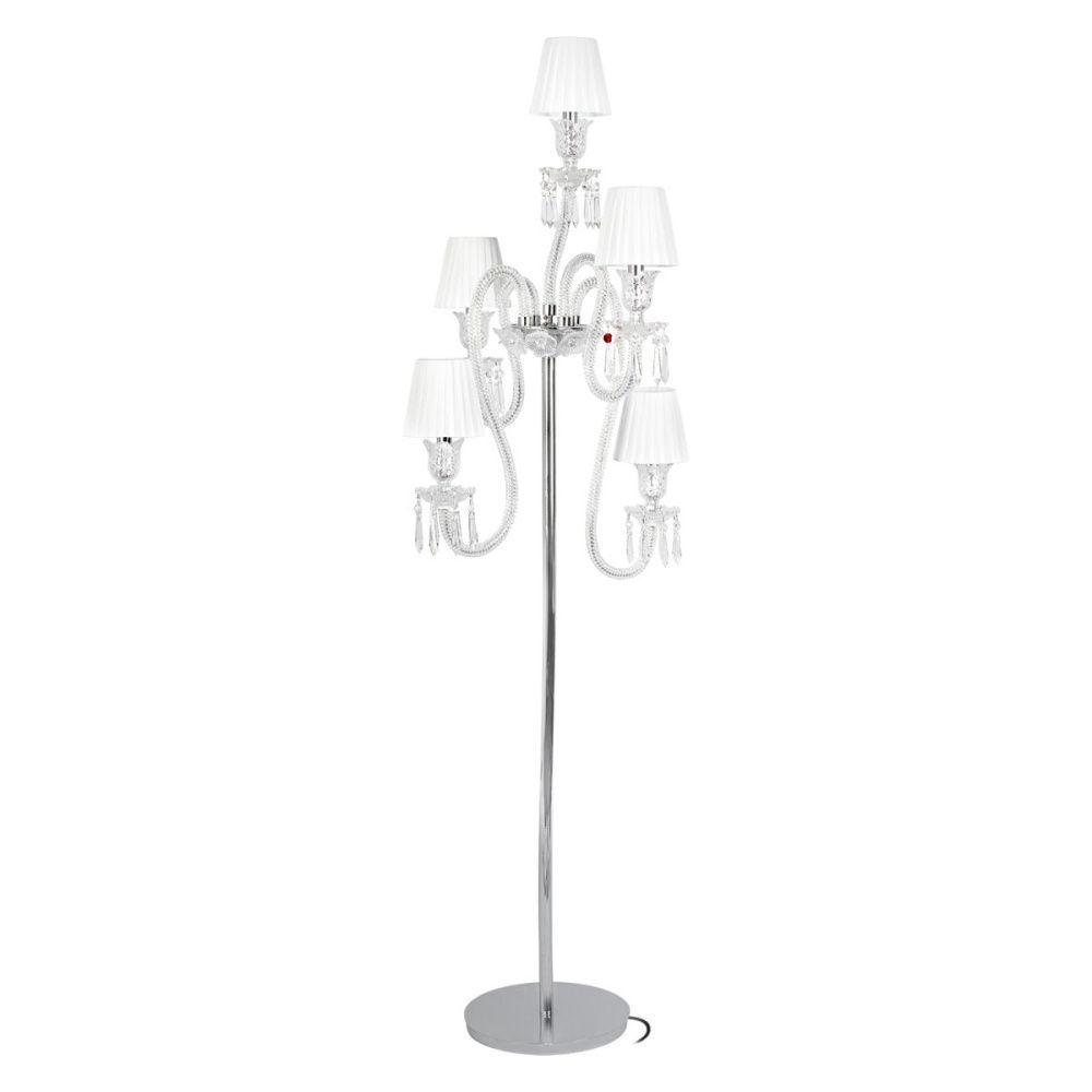 Торшер 175 см, Loft IT Lord 10558F White, хром