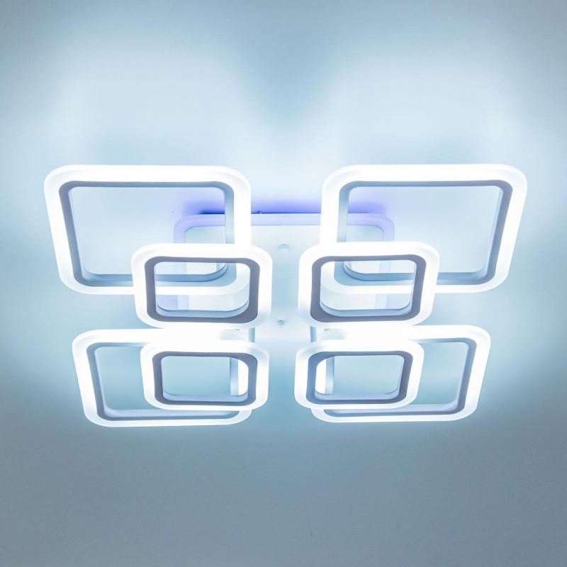 Люстра потолочная Citilux Марсель Смарт CL232A180E, 95W LED, 3000-5500K, белый