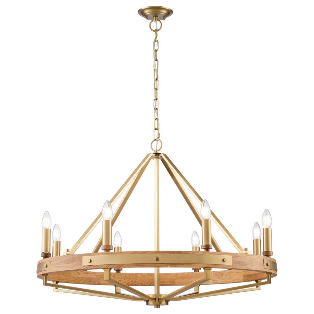 Подвесная люстра 86 см, Wertmark Brenda WE586.08.503, бронза