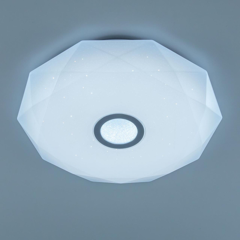 Светильник 50 см, 60W, 3000-5500K Citilux Диамант Смарт CL713A60G, белый