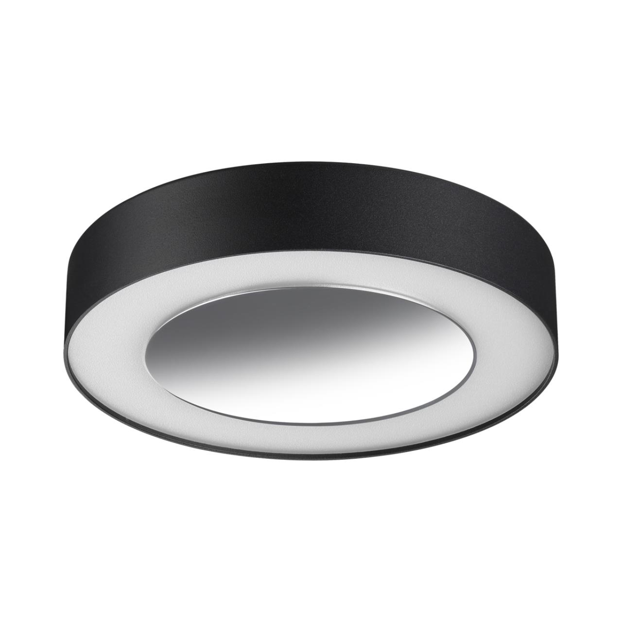 Светильник накладной светодиодный 15,5*15,5* см, LED 18W*3000 К, Novotech Over Mirror, черный, 359277