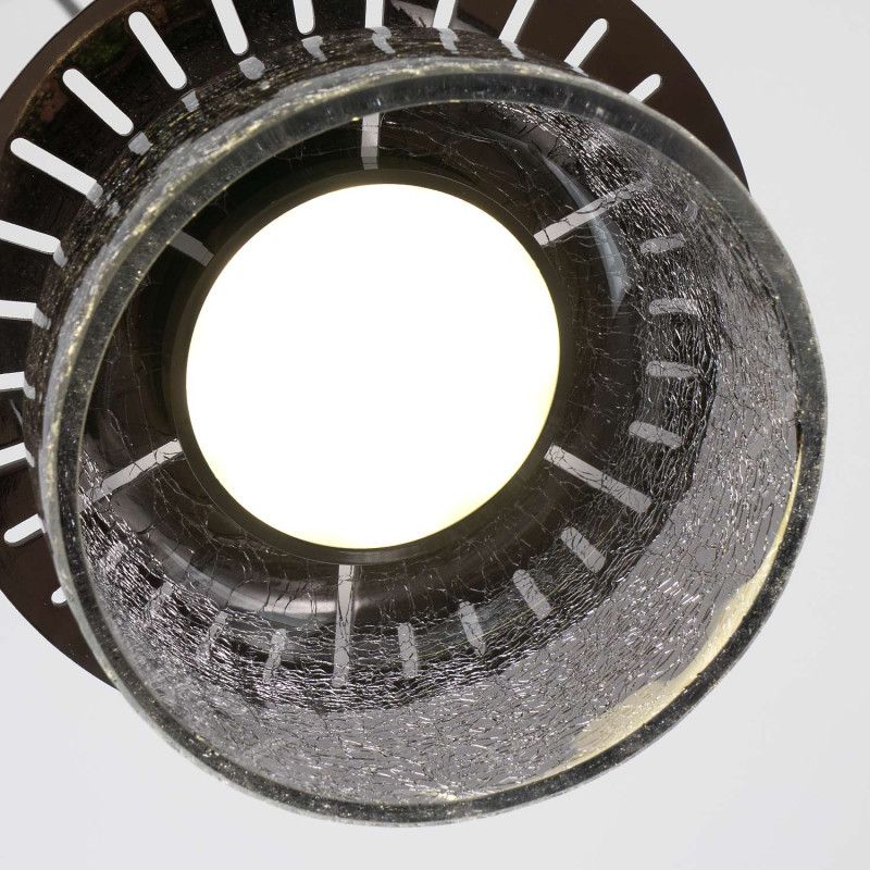 Подвесной светильник 9x12x17,5см, LED, 10Вт, 3000 / 6500К, Modelux MS.1411.120 BK Черный