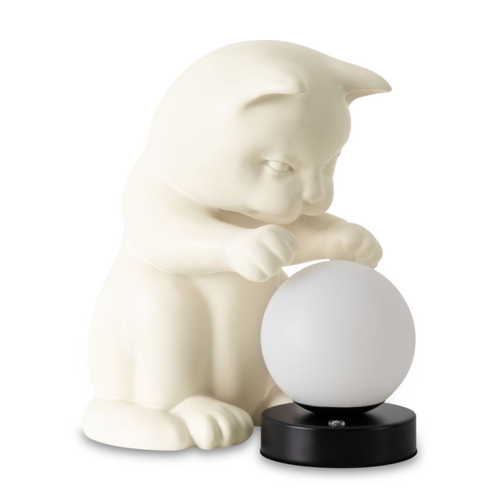 Настольная лампа 27 см, 4W, 3000K, Freya Whisker FR5607TL-01W, черный