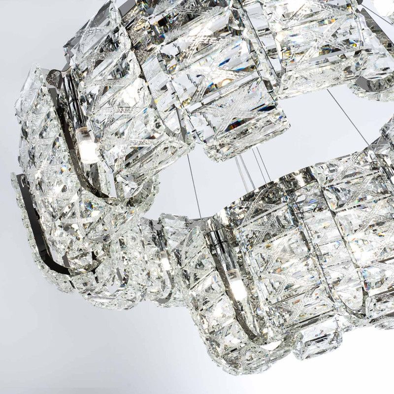 Подвесная люстра 45*80*60/120 см, 36xG9 MODELUX ML.755.36 CR хром