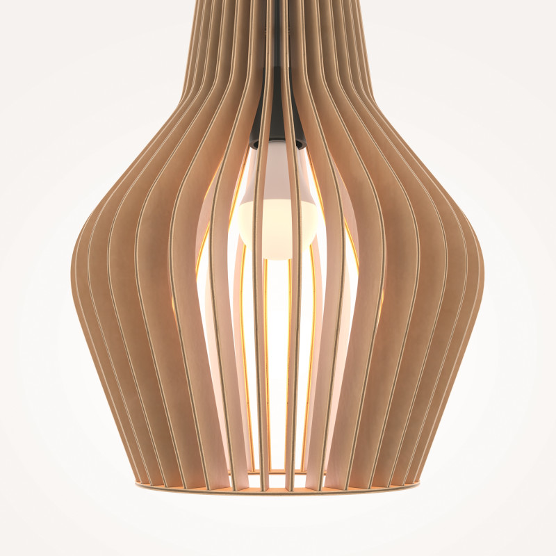 Светильник 30 см, Maytoni Roots MOD191PL-01W1, черный-дерево