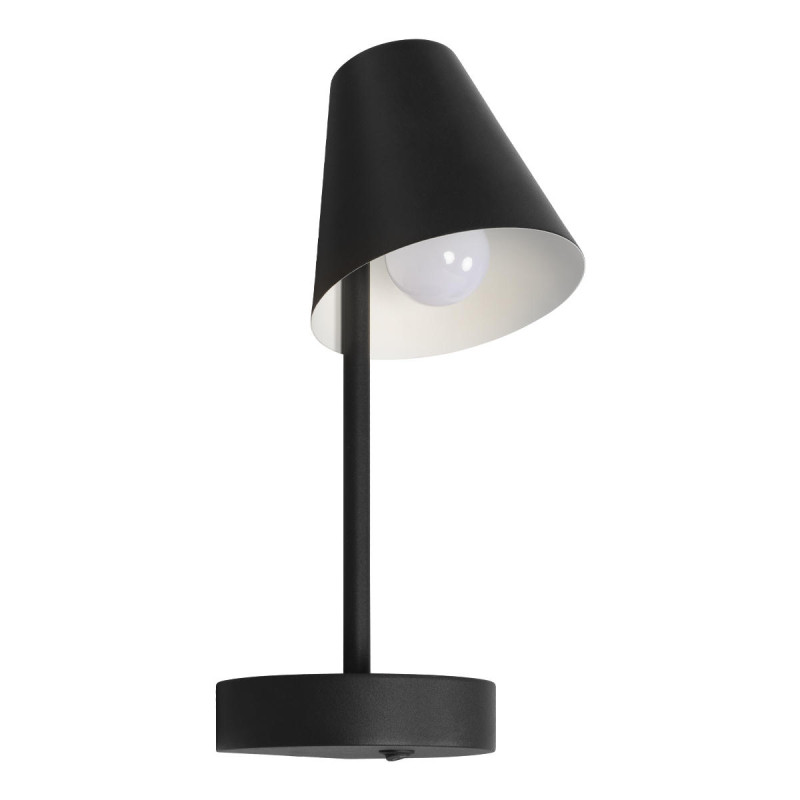 Настенный светильник 13*13*34 см, 1*E27*40W черный Loft It Shelf 10216/1W Black
