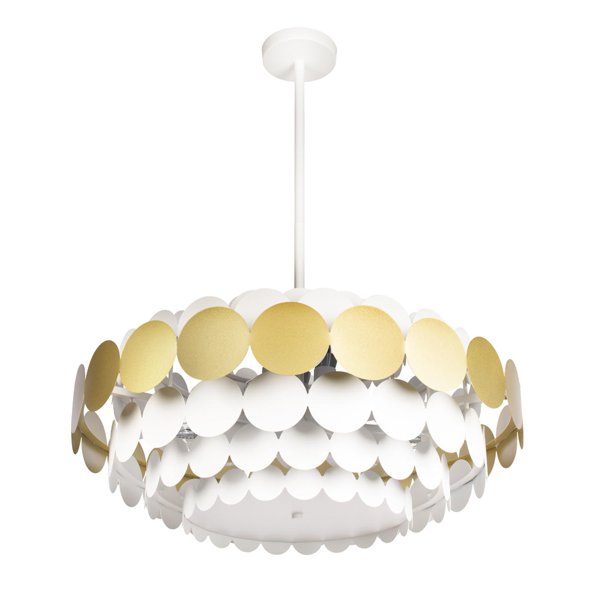 Подвесной светильник 62*28 см, 9*E14*40W LOFT IT Juicy 10310/S Gold золото, белый