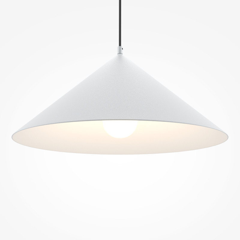 Подвесной светильник  35*0*15,5*38 см, E27 1 40W, К, Белый Maytoni Basic colors MOD167PL-01W