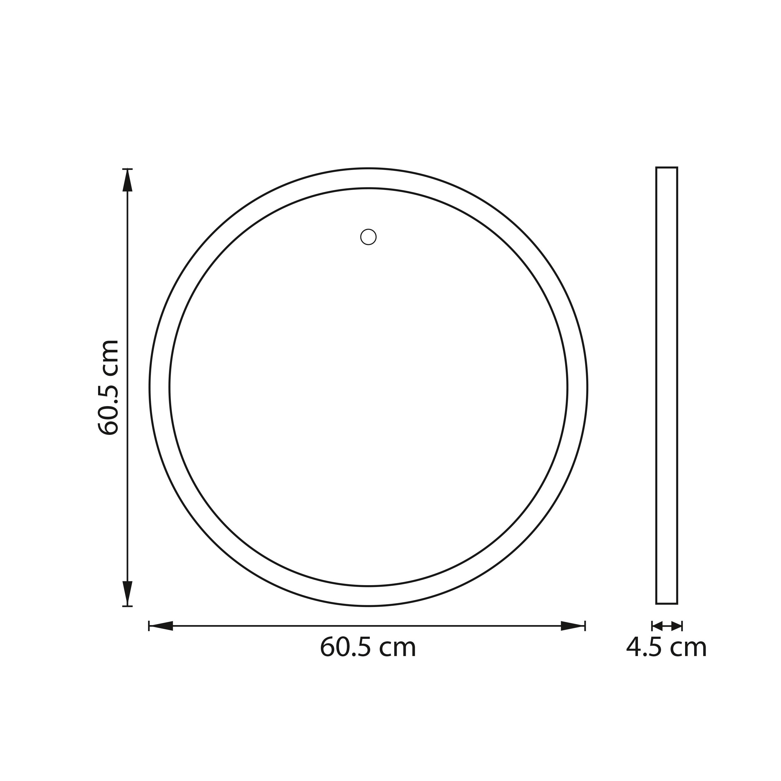 Бра 60,5*5 см, 50W 3000-6000K Lightstar Emisfero Emisfero 737637 Черный