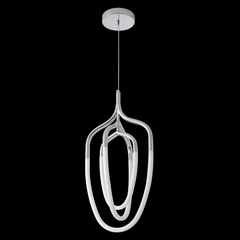 Светильник 32 см, 50W, 4000K, Crystal Lux PERA SP50W LED CHROME, хром