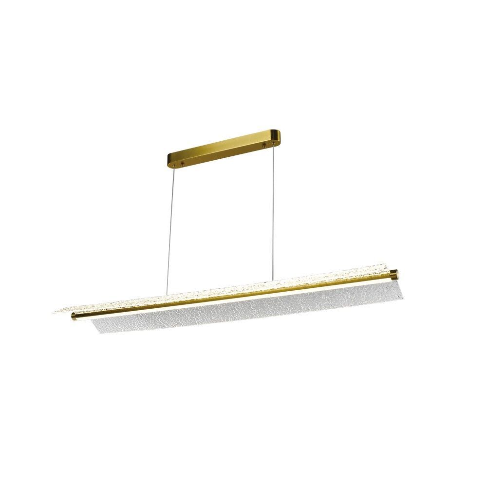 Люстра подвесная 120 см, 55W, 3500K, Aployt Lutka APL.077.13.55, золото