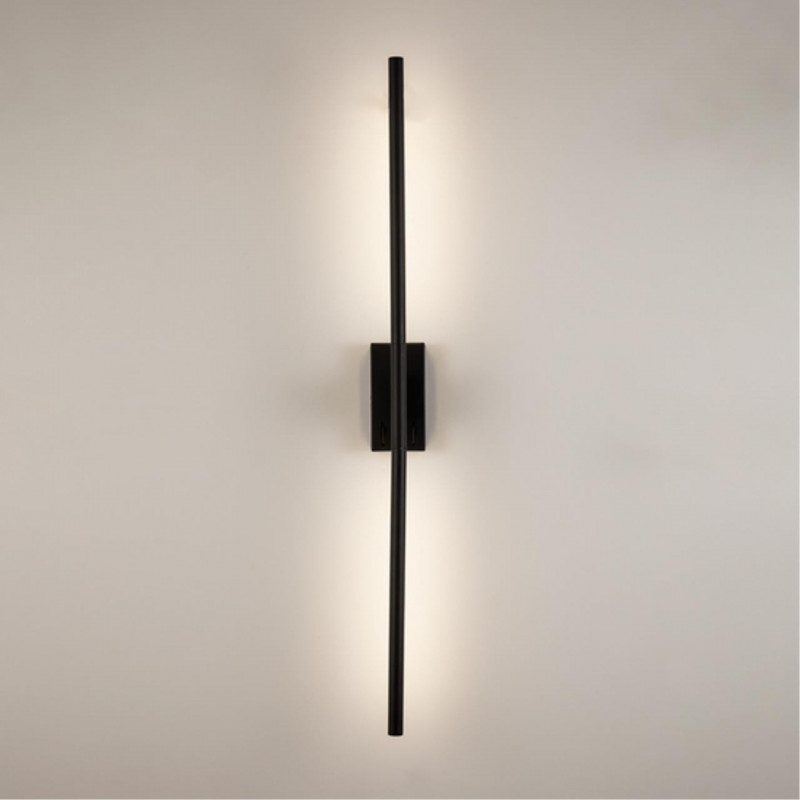 Бра 84 см 10W 4000K Arte Lamp LINES A2029AP-1BK черный