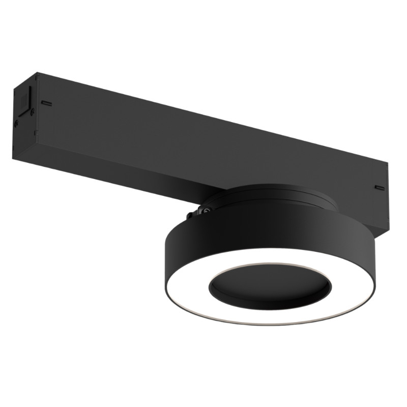 Светильник на шине 2,4*10*9 см, LED * 12W, 3000-6500К, Denkirs Smart Linear DK8027-BK, черный