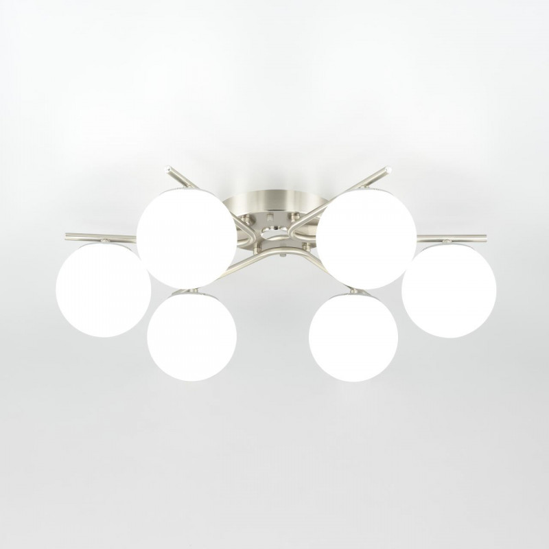 Люстра 66*20 см, LED*70 W, 3000-5500 К, Матовый хром Citilux Адам CL228A161