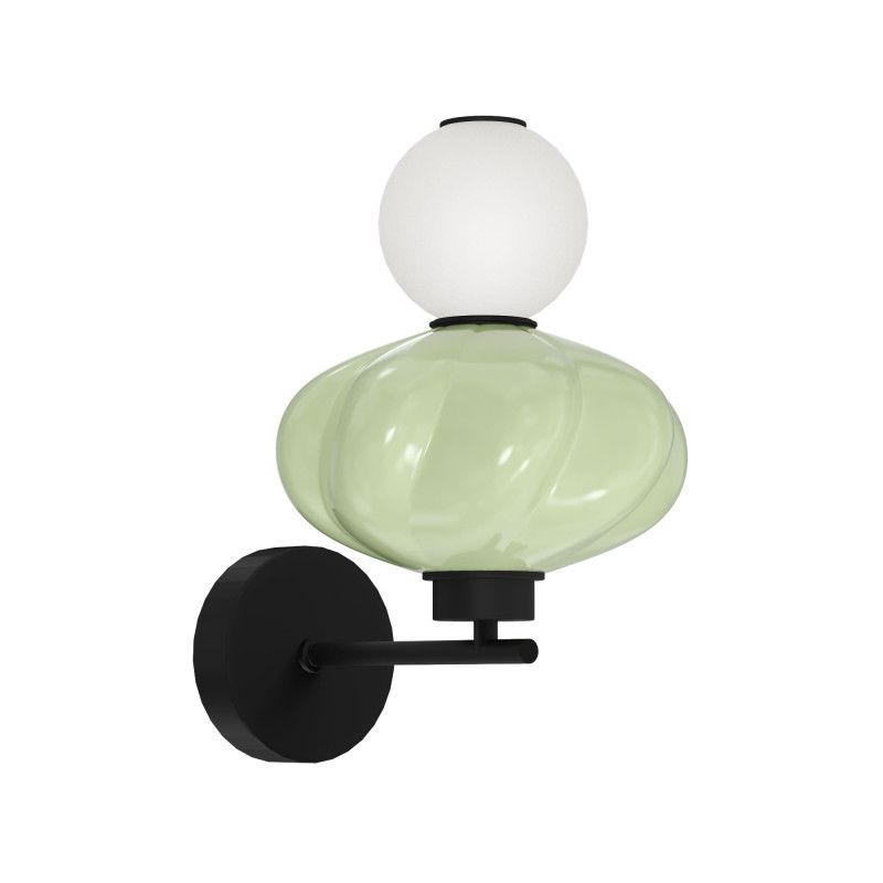 Бра 28*20*-34,6 см, 1*LED, 8W, 3000K, ST-Luce Florentini SL6134.401.01, черный