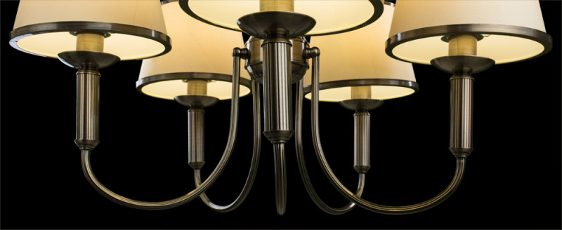 Люстра Arte Lamp A3579LM-5AB Alice бронза