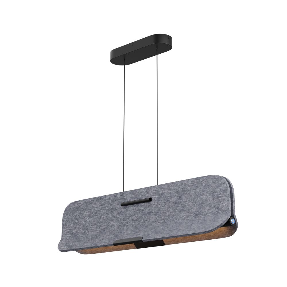 Подвесной светильник Maytoni MOD408PL-L12B3K 90*14*60-220 см, *LED*13W, 3000K, Maytoni Optimista MOD408PL-L12B3K, Черный