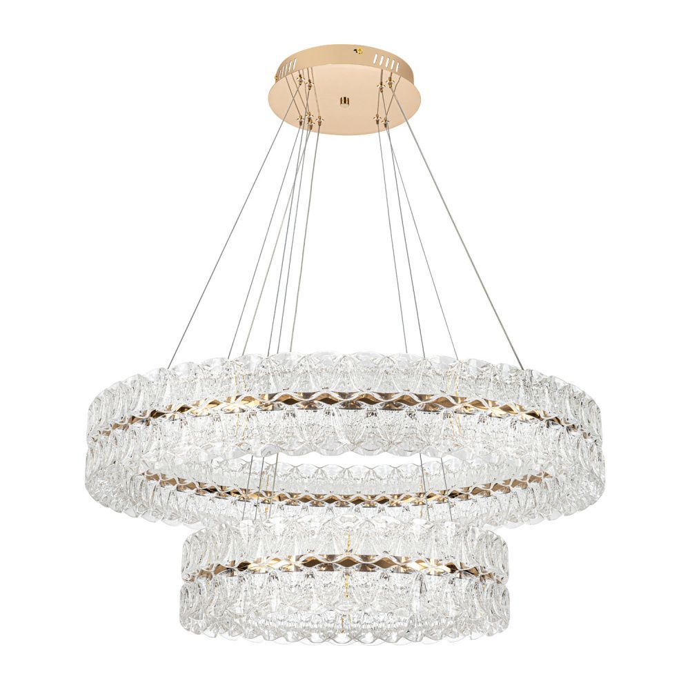 Люстра *80*13 см, LED*95W, 3000-6000K, Modelux  ML.8185.800.500 GD, Золото