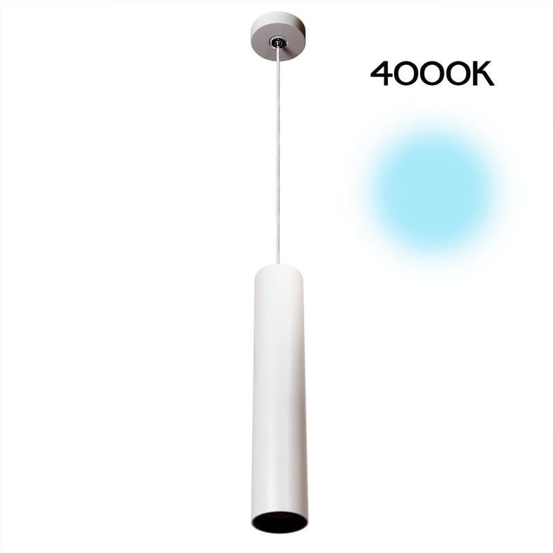 Светильник подвесной Citilux Тубус CL01PB120N, 12W LED, 4000K, белый