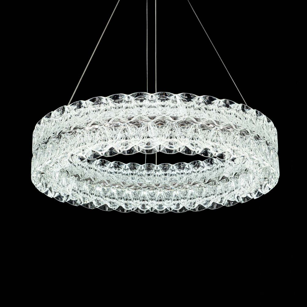 Люстра *60*13 см, LED*45W, 3000-6000K, Modelux  ML.8185.600 CR, Хром