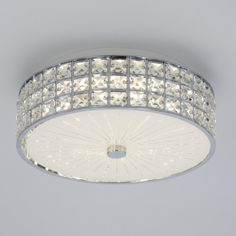 Светильник 31 см, 48W, 3000-5500K, Citilux CL32413G1, хром