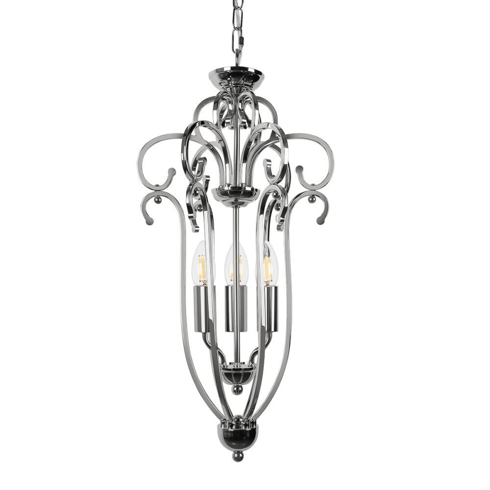 Подвесной светильник 29 см, Loft IT Bud 10434, хром