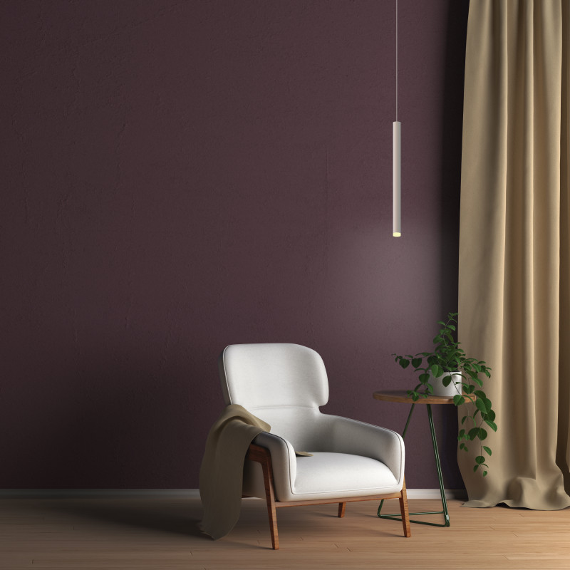 Подвесной светильник *10*255 см, LED *  6W, 3000К Mantra Cala 8078, белый