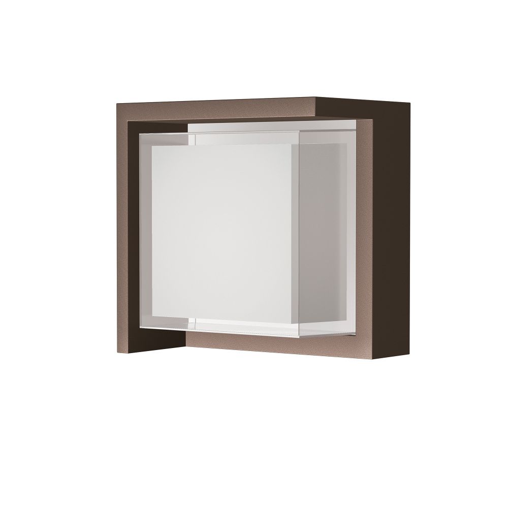 Уличный светильник 16*10*16-16 см, вр  см, *LED*15W, 2700-4000K, Mantra Creek MAN8865, коричневый