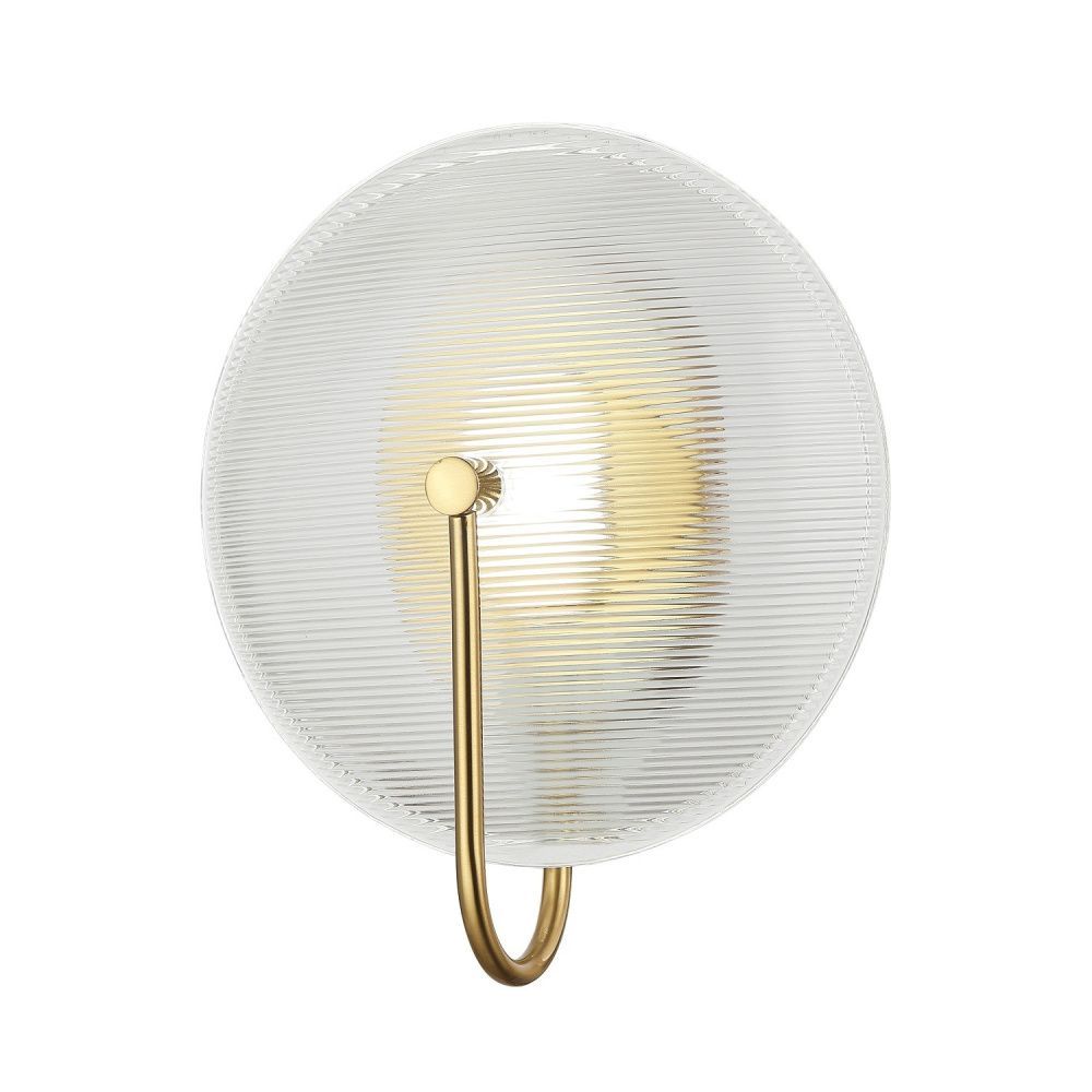Бра 25*3*30 см, 1*LED*5W, 4000K Gerhort G31131/1wWT+GD, Золото