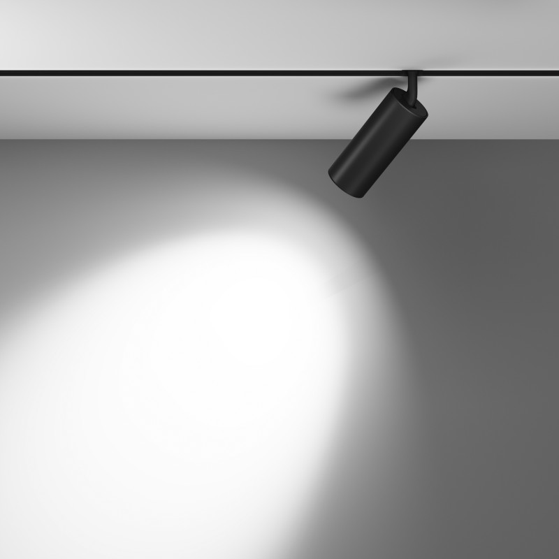 Трековый светильник 6 см, 20W, 3000K Maytoni Technical Focus Exility LED TR032-2-20W3K-M-B черный