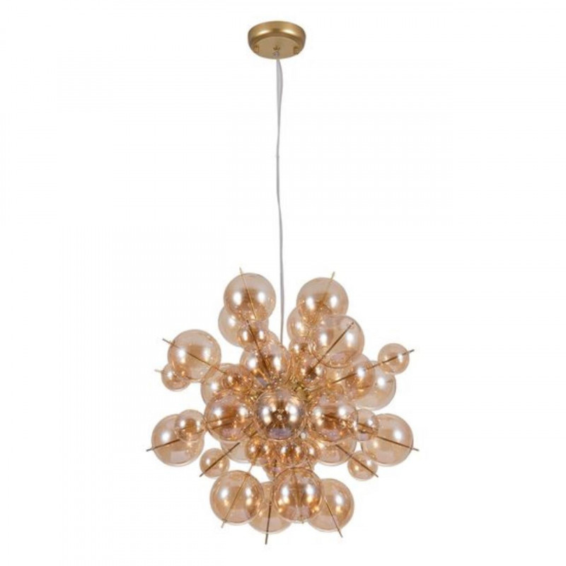 Подвесной светильник 52*52 см, 6*G9 золотистый Arte Lamp Molecule A8313SP-6GO